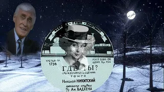 НИКИТСКИЙ Николай - Где ты?