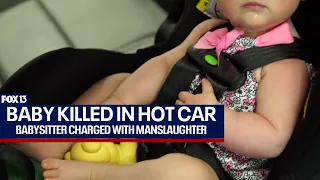 Florida baby dies in hot car; Babysitter arrested