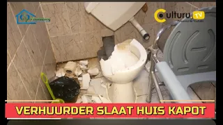 Huurhuis man beperking  kapot gemaakt door verhuurder (vermoedelijk)