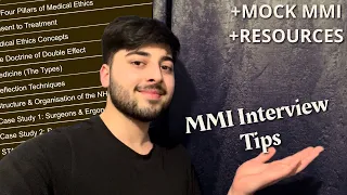 MMI Interview Tips + Resources [Mock MMI included]