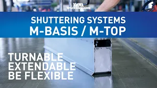 WECKENMANN | Shuttering systems: M-BASIS and M-TOP series