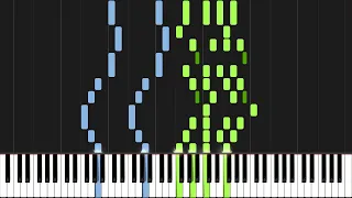 Modest Mussorgsky - Pictures at an Exhibition: Promenade (Piano Tutorial) [Synthesia]