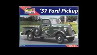 What's In The Box? The Revell 1937 Ford Pickup Truck Model Kit - A Model Truck Unboxing Video