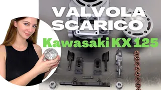 Come montare una valvola di scarico KAWASAKI KX 125