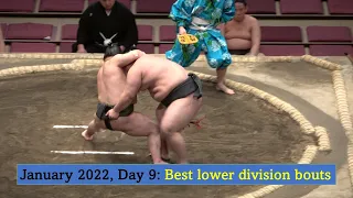 Best lower division bouts (Jan 2022, Day 9)