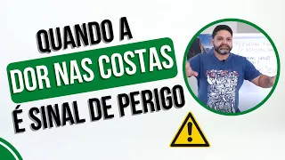 ⚠️ Quando a dor nas costas é sinal de perigo