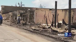 Cleanup phase begins in Lahaina