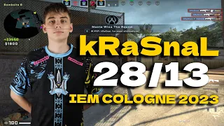 CSGO POV Monte kRasnaL (28/13) vs GamerLegion (OVERPASS) @ IEM Cologne 2023