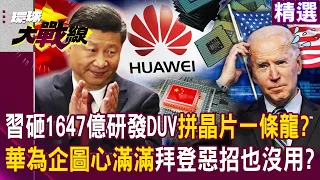 Xi Jinping spends 164.7 billion on R&D DUV to fight for chip supply?