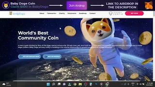 BABYDOG FREE Claim token 2022 | best drop crypto event | Start earning like an adult!💰💰💰500$ airdrop