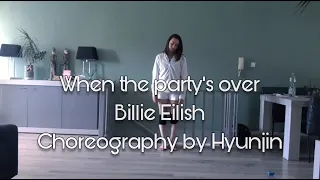 'When the party's over' (Billie Eilish) Hyunjin choreography [FULL COVER]