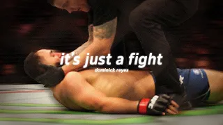 it's just a fight - Dominick Reyes