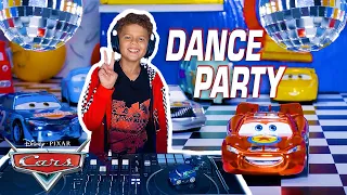 DJ Dance Party with Lightning McQueen and Friends | Pixar Cars