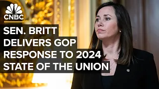 Sen. Katie Britt delivers Republican response to the 2024 State of the Union address — 3/7/24