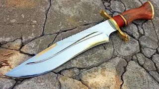 Making a Bowie Knife