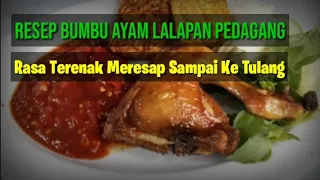 RESEP AYAM LALAPAN TERENAK, BUMBU MERESAP SAMPAI KE TULANG