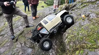 SCX6 RC CRAWLING COMPETITION:  1ST CRAWL OF 2024 PART 1