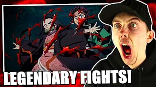 NON ANIME FAN REACTS TO THE MOST LEGENDARY FIGHT SCENES IN ANIME!