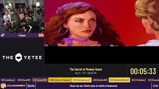 The Secret of Monkey Island [Any%] by Firepaw - #ESASummer19