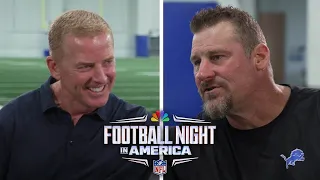 Dan Campbell opens up about Detroit Lions' '313 grit' mentality (FULL INTERVIEW) | FNIA | NFL on NBC