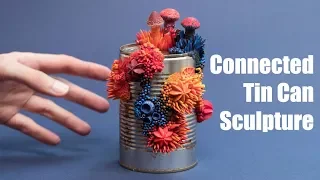 Connected, Sculpture on a Tin Can | Speed Sculpting