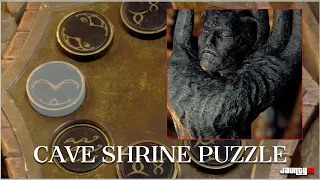 Resident Evil Chapter 4 Lake – Symbol Door Locks Puzzle (Cave Shrine Murals)