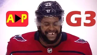 Vegas Golden Knights vs Washington Capitals. NHL Stanley Cup Final. Game 3. June 2nd, 2018. (HD)