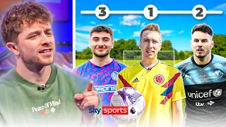 ChrisMD RANKS the BEST football YouTubers 👀 | Saturday Social