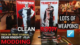 CLEAN AND BLOODY LOOK MOD FOR TOTS 1/6 ART THE CLOWN FIGURE FROM TERRIFIER