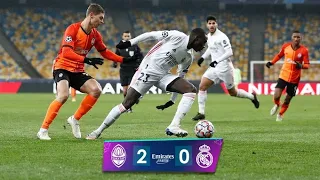 FC SHAKHTAR DONEST VS REAL MADRID 0-2 CHAMPIONS LEAGUE