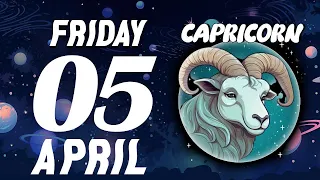 💣BIG NEWS COMING STRONG❗️🧨NEXT 48 HOURS⏳ CAPRICORN ♑❤ HOROSCOPE FOR TODAY APRIL 5, 2024