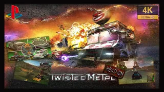 Twisted Metal: Head-On Extra Twisted Edition Longplay Roadkill Walkthrough |4k60fps| (PlayStation 2)