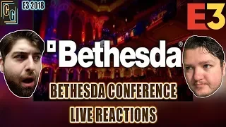 BETHESDA  PRESS CONFERENCE E3 2018 LIVE REACTIONS