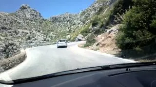 Serpentyny Sa Calobra na Majorce