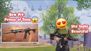 New M4 - Prince of Time | This Undercover Agent Looks Beautiful | Call of Duty Mobile Battle Royale