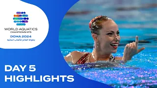 Day 5 | Highlights | World Aquatics Championships - Doha 2024