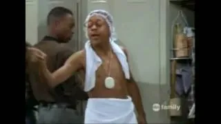 Steve Urkel Towel Fight Scene Guiles Theme Goes With Everything