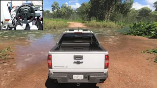 Chevrolet Colorado Truck | Realistic offroading Forza Horizon 5 | Thrustmaster TX gameplay