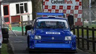 Cadwell Park Rally - MG Metro Group B 6R4 - Pure Sound!