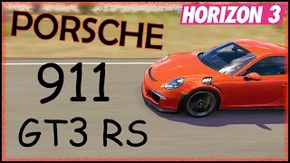 Forza Horizon 3 Porsche 911 GT3 RS - Gameplay, Review + Car Sounds (Porsche Car Pack) FH3