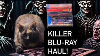 March Blu-ray Haul! Boutique Blu-ray and classic 80’s and 90’s Horror.