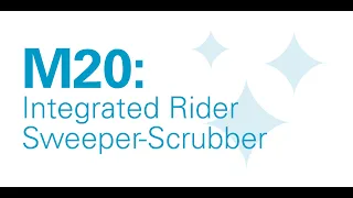 M20 Ride-On Sweeper-Scrubber Overview