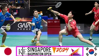 Hoki/Kobayashi (JPN) vs Kang/Seo (KOR) | QF | Badminton KSO24