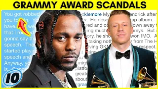 Top 10 Biggest Grammy Award Show Scandals