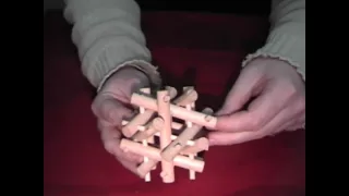 Two of Six wooden puzzle Brain Benders