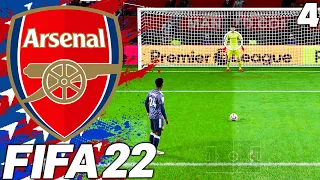 SCORE PENALTY = WIN GAME!!😱 - FIFA 22 Arsenal Career Mode EP4
