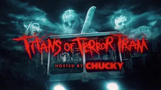 INSIDE: Titans of Terror Tram - Halloween Horror Nights - Universal Studios Hollywood (2017)