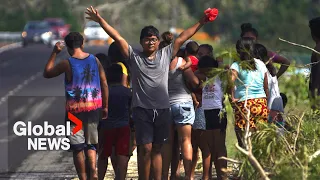 Mexico's Hurricane Otis survivors express fear of dwindling resources: "People are desperate"