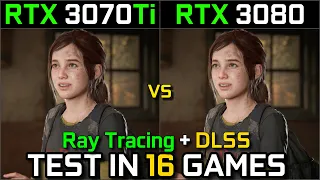 RTX 3070 Ti vs RTX 3080 | Test in 16 Games | 1440p - 2160p | Detailed Test