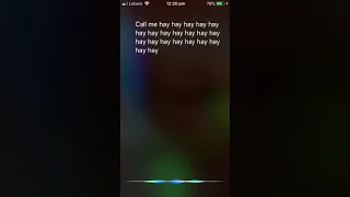 Siri has a stroke and almost dies